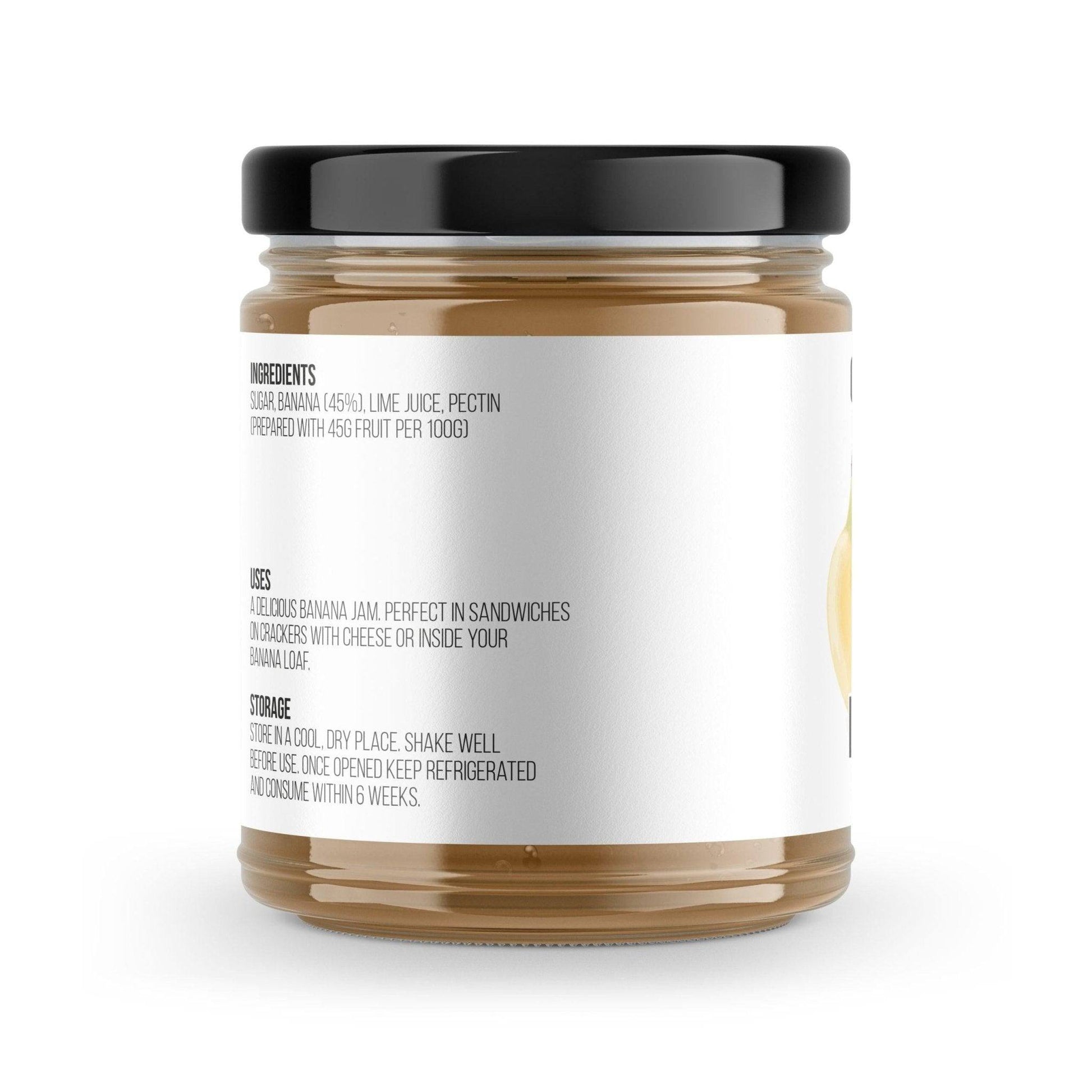 Banana Jam | 190g | Chilli Mash Company | Delicious Caribbean Inspired Jam - One Stop Chilli Shop