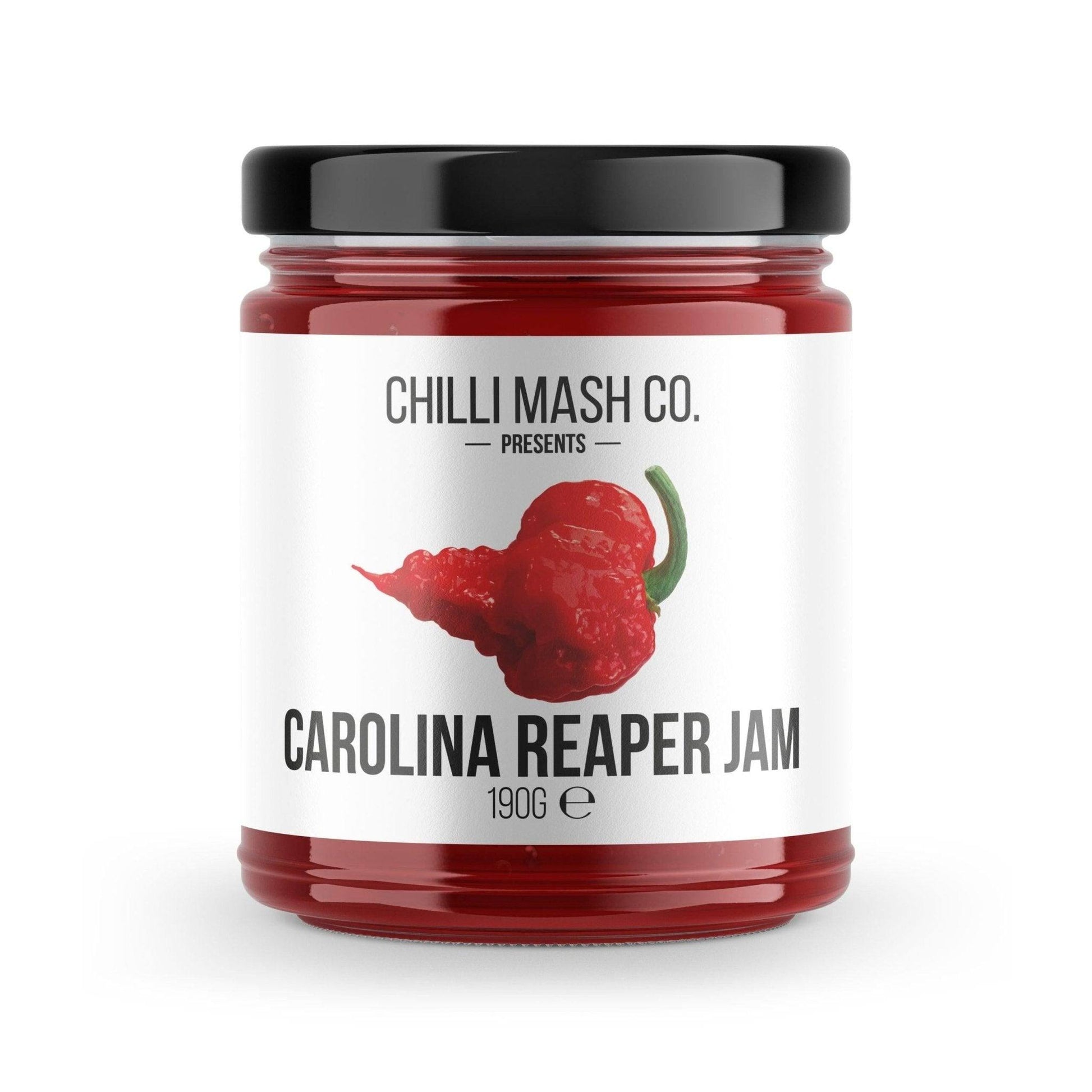 Carolina Reaper Chilli Jam | 190g | Chilli Mash Company | World's Hottest Chilli - One Stop Chilli Shop