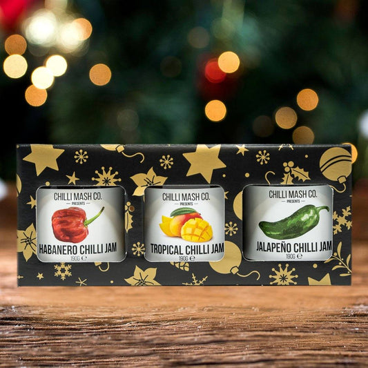 Jam Packed | Chilli Mash Company | Chilli Jam Gift Set - One Stop Chilli Shop